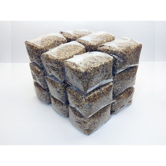 sterile mushroom substrate grain bags eighteen pack