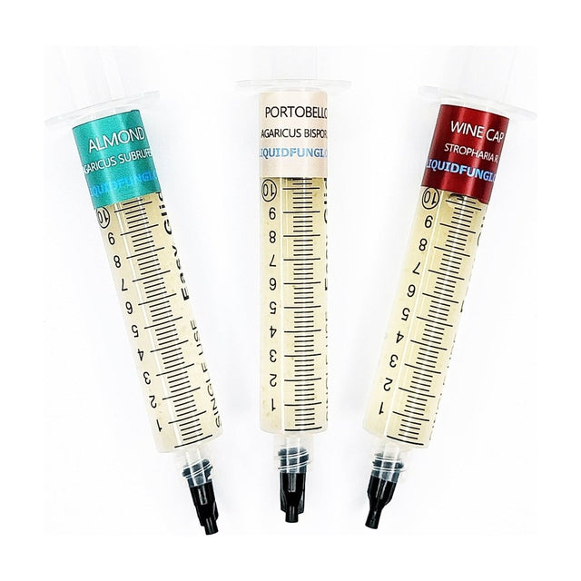 Compost Mushroom Liquid Culture 3 Pack