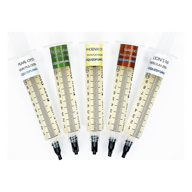 Beginner's Mushroom Liquid Culture 5 Pack