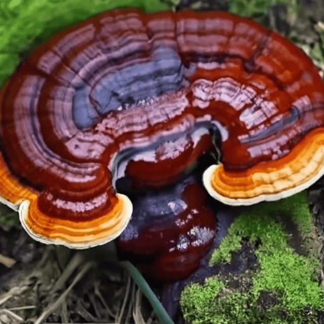 Ganoderma lingzhi reishi mushroom culture