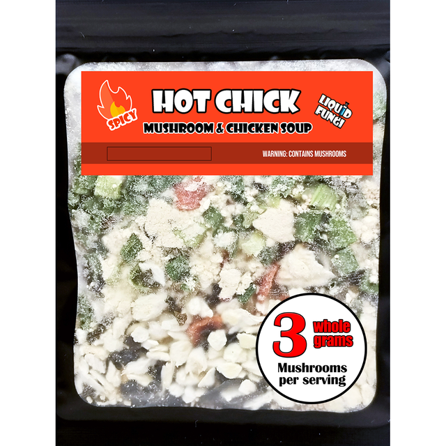 Hot Chick - Spicy Mushroom Supplemented Chicken Soup