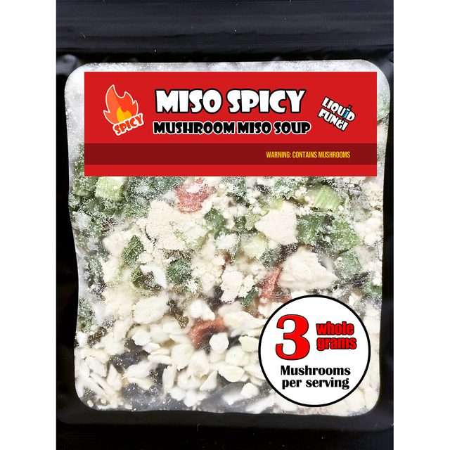 Miso Spicy - Spicy Mushroom Supplemented Seaweed Soup