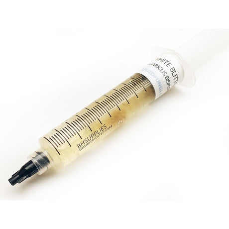 Agaricus bisporus white button mushroom liquid culture