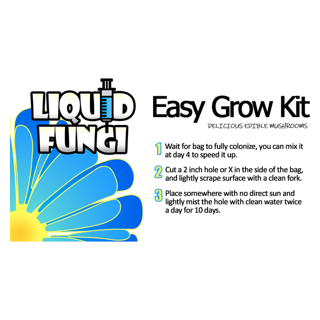 Italian Oyster Easy Mushroom Grow Kit