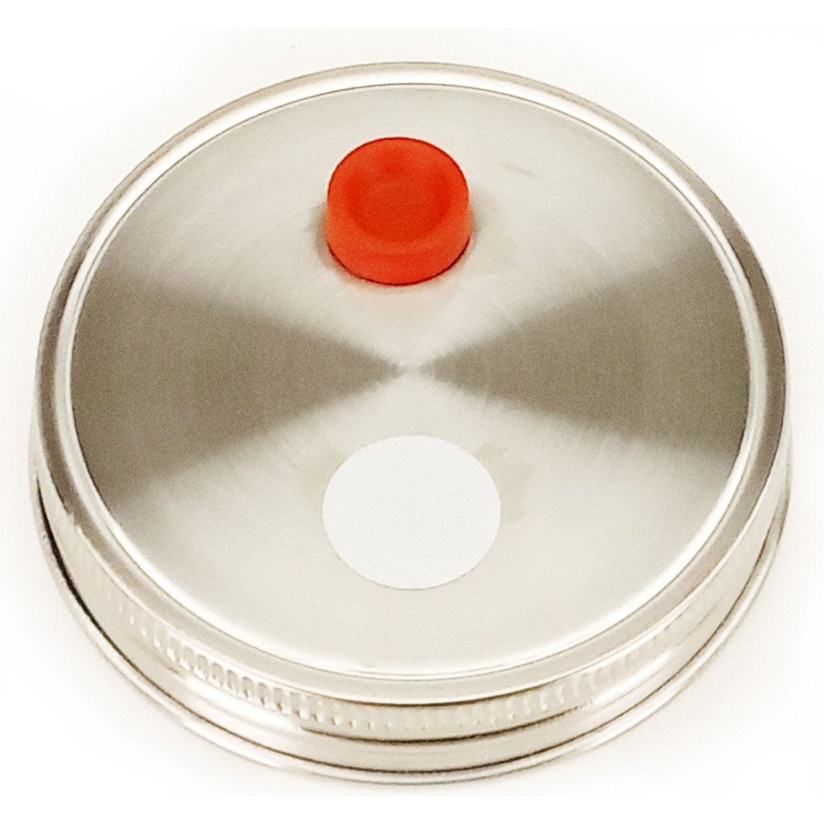 Grain Spawn Lid - Stainless Steel Metal Wide Mouth Mason Jar Lids