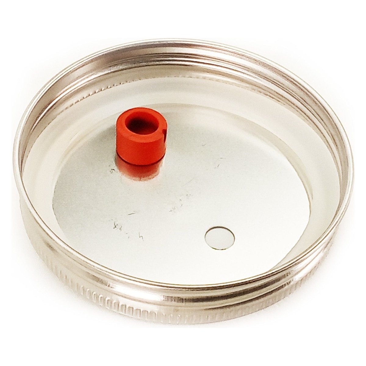 Grain Spawn Lid - Stainless Steel Metal Wide Mouth Mason Jar Lids