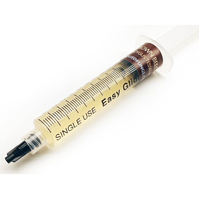 brown beech mushroom liquid culture syringe
