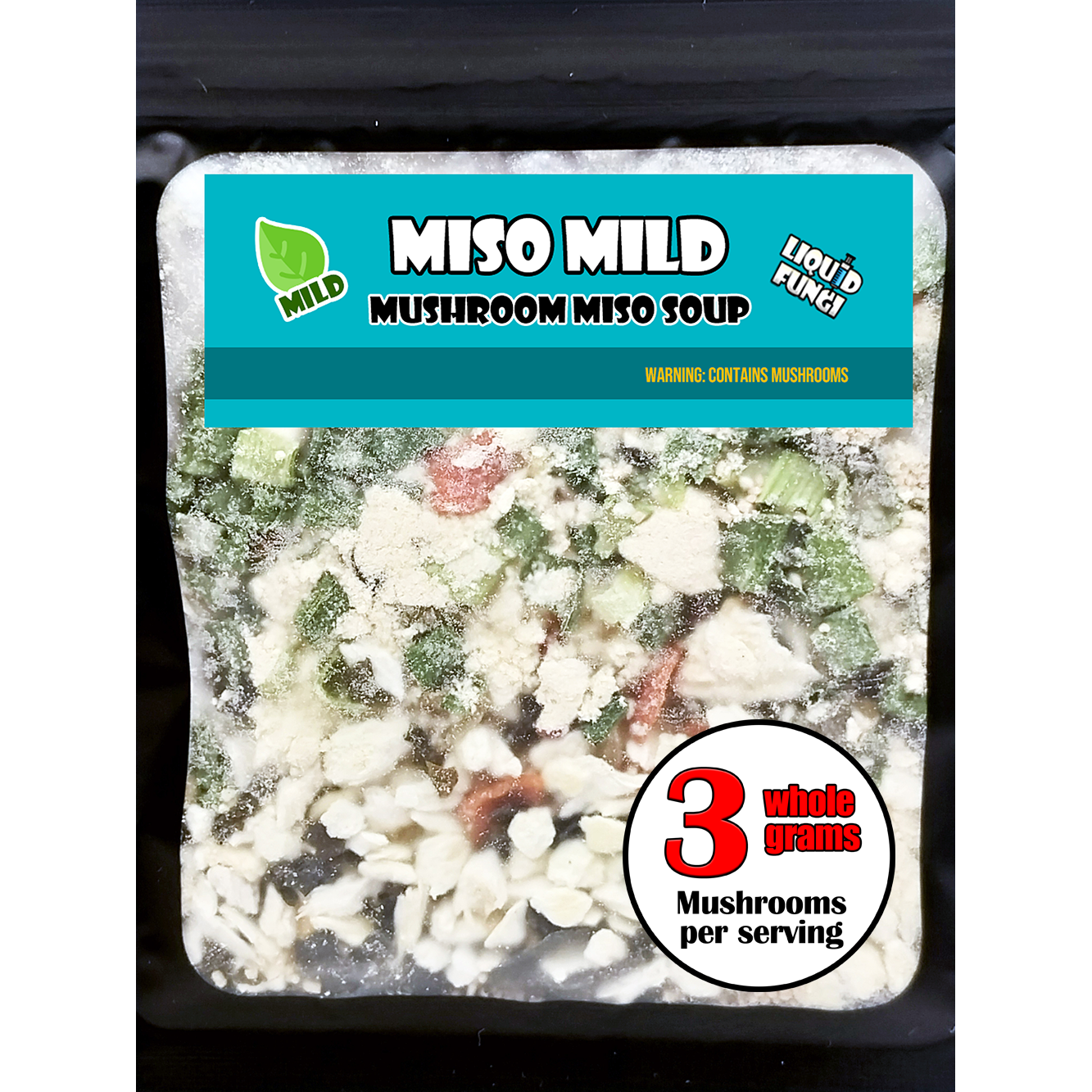 Miso Mild - Mushroom Supplemented Seaweed Soup