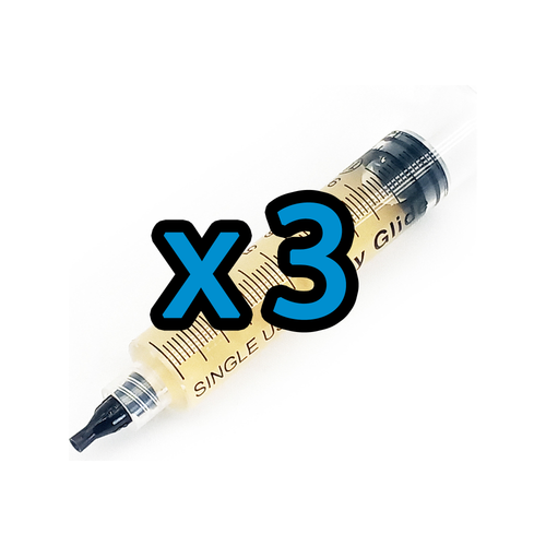 3 Pack of Mushroom Liquid Culture Syringes
