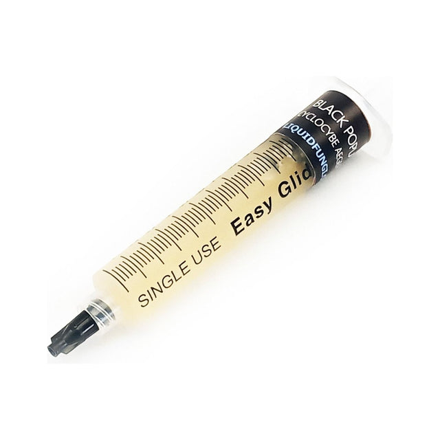 Velvet Pioppini black poplar mushroom liquid culture 
