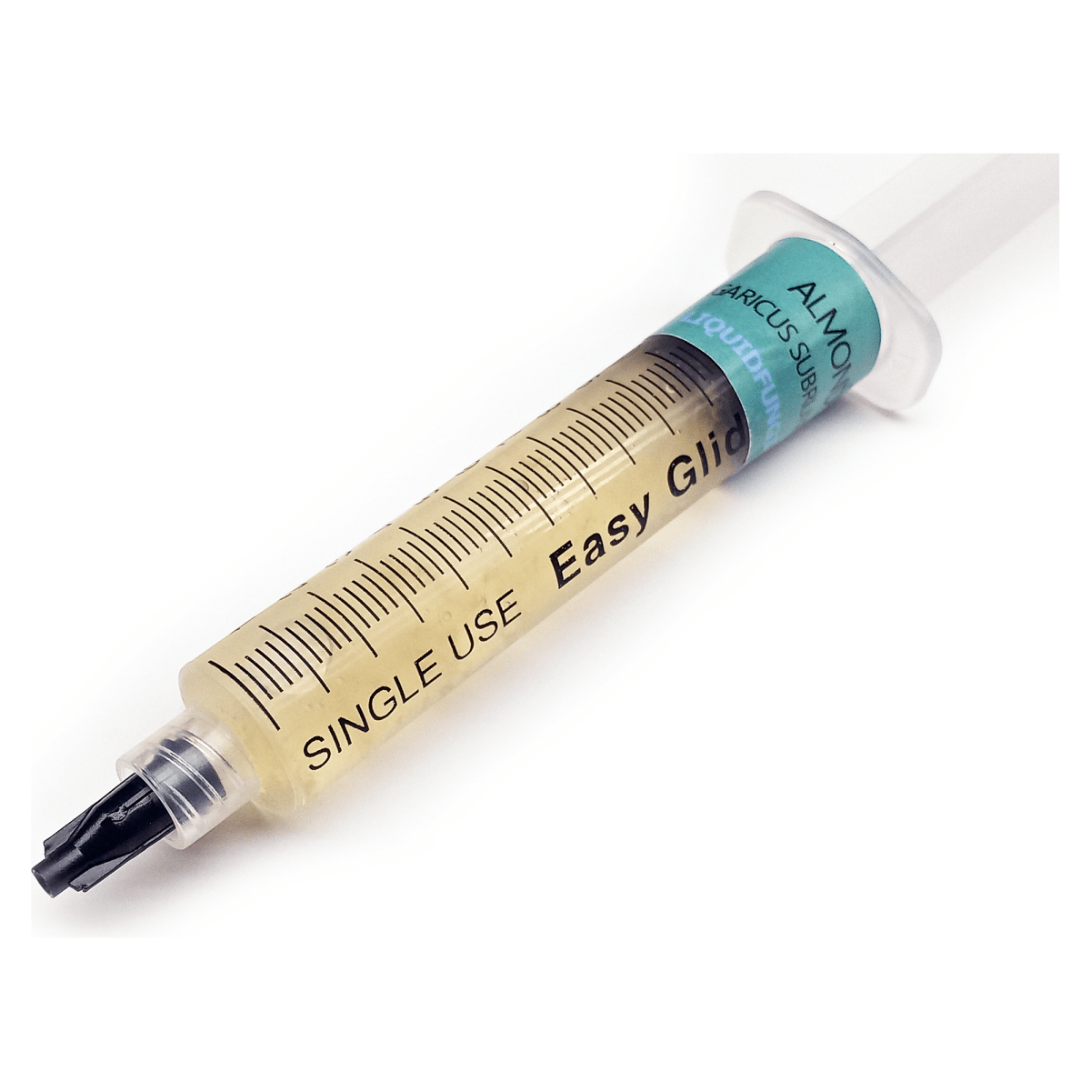 almond mushroom liquid culture syringe
