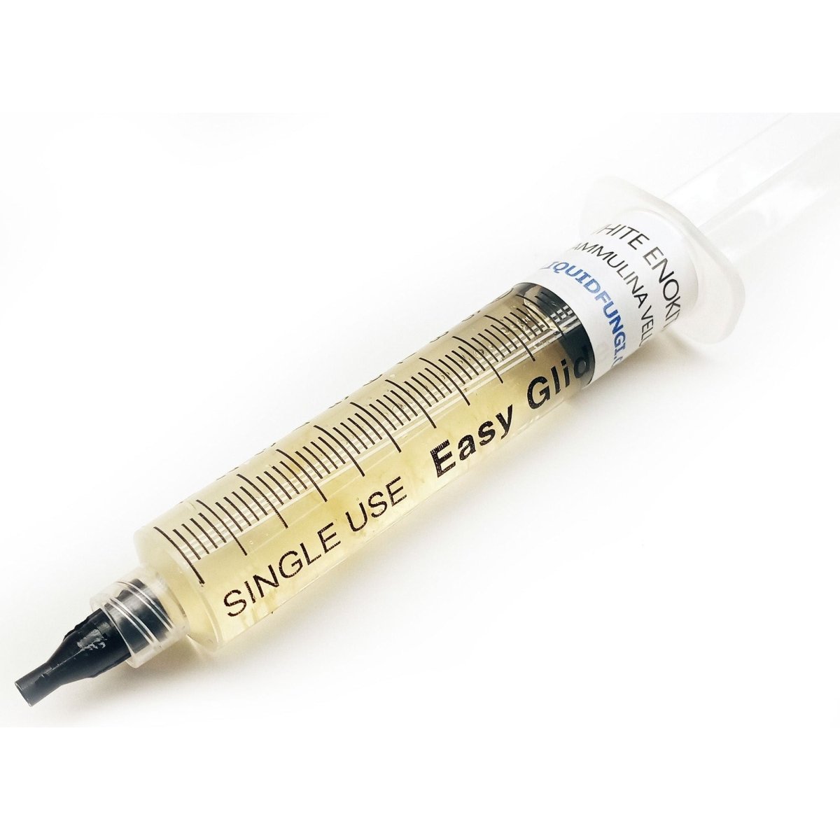 enoki mushroom liquid culture syringe Flammulina velutipes