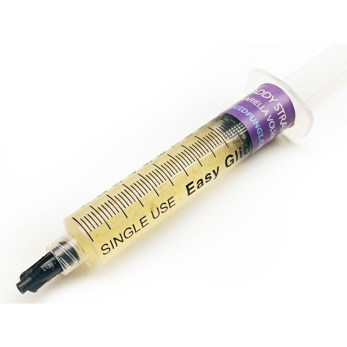 paddy straw liquid culture syringe Volvariella volvacea