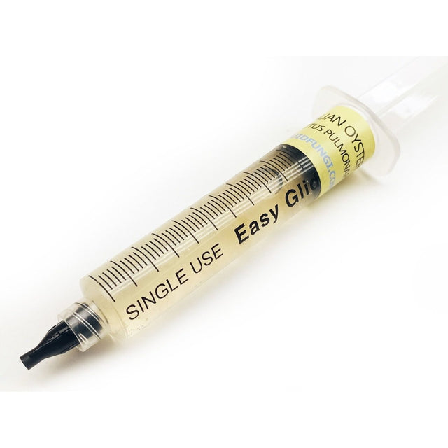 phoenix brown oyster mushroom liquid culture syringe